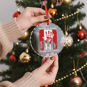 Native American Child Idian Crystal Glass Ornament The Part Of History We Must Never Forget - Print Your Wear