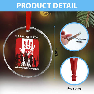 Native American Child Idian Crystal Glass Ornament The Part Of History We Must Never Forget TS14 Print Your Wear