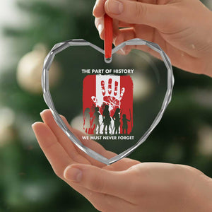 Native American Child Idian Heart Crystal Glass Ornament The Part Of History We Must Never Forget TS14 Print Your Wear