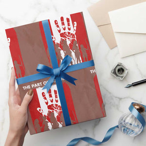 Native American Child Idian Wrapping Paper Roll The Part Of History We Must Never Forget TS14 Mocha Print Your Wear