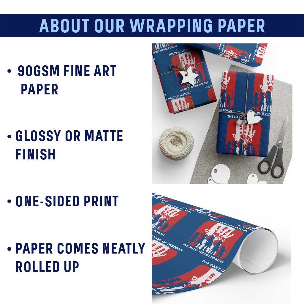 Native American Child Idian Wrapping Paper Roll The Part Of History We Must Never Forget TS14 Print Your Wear