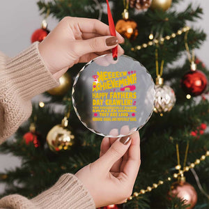 New Achievement Happy Fathers Day Crawler Crystal Glass Ornament Funny Gamer Dad LitRPG Gaming Milestone TS02 Print Your Wear
