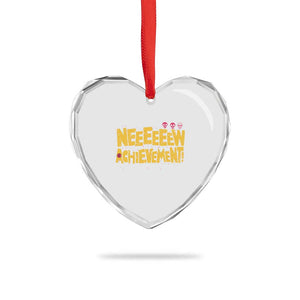 New Achievement Heart Crystal Glass Ornament Funny Sci-Fi Book Lover TS14 Print Your Wear
