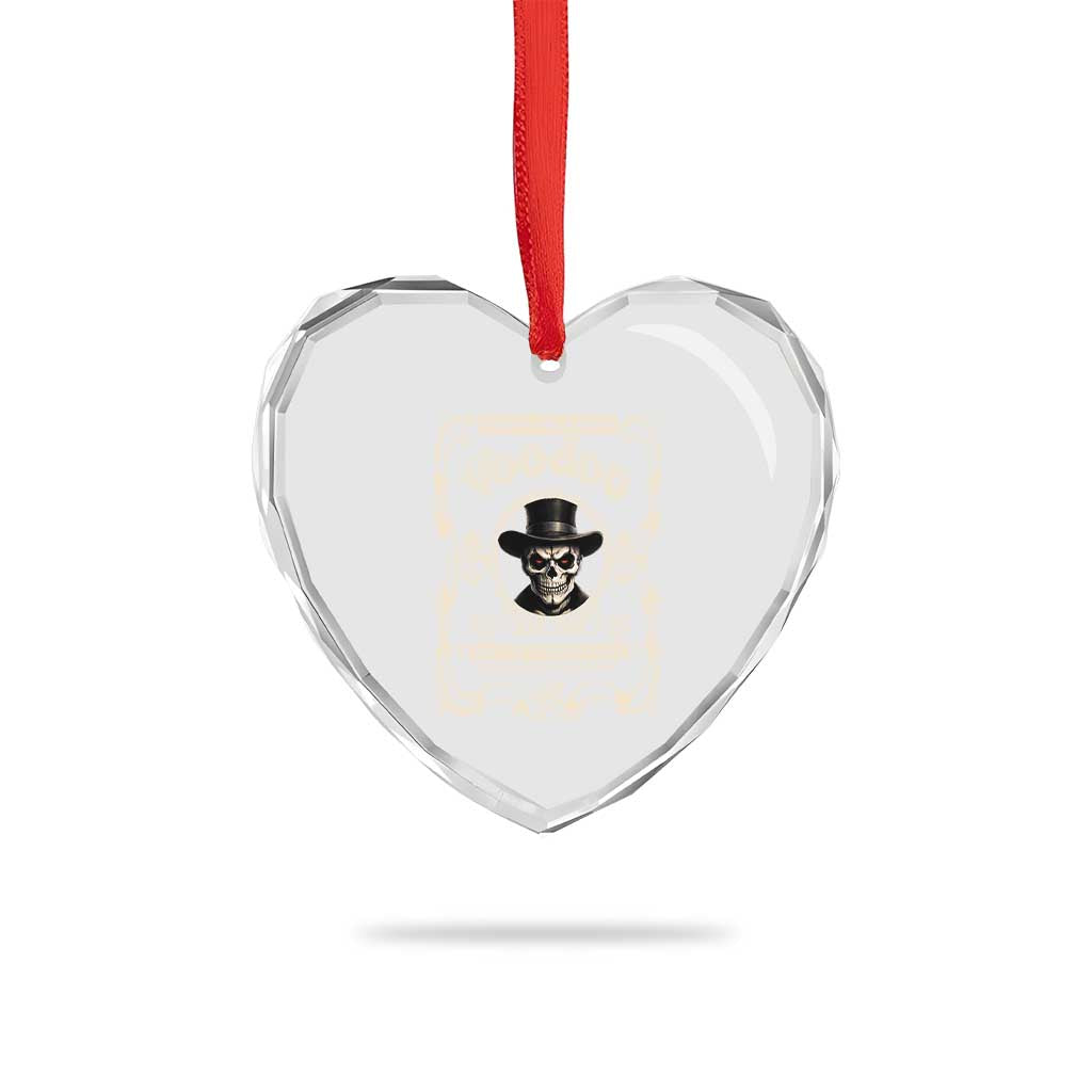 New Orleans Voodoo Heart Crystal Glass Ornament Tales Of Voodoo Magic Skull Spooky Hoodoo Rootworker TS11 Print Your Wear