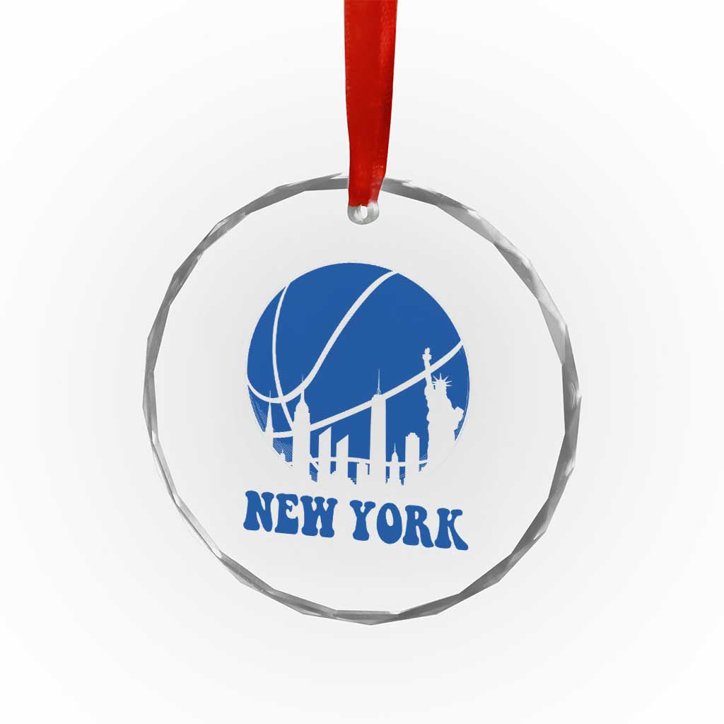 New York Skyline Crystal Glass Ornament Proud Game Day Sports Fan Gift TS12 Print Your Wear