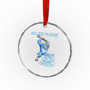 No Ice Please Crystal Glass Ornament Funny Babe The Blue Ox Minnesota Folklore TS12 Print Your Wear