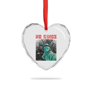 No Kings Heart Crystal Glass Ornament Statue of Liberty Selfie Freedom TS14 Print Your Wear