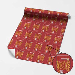 No Kings in America Wrapping Paper Roll Resist Protest Playing Card TS10 Red Print Your Wear
