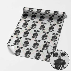 No One Wants To Fight For Israel Marine Veteran Statement Wrapping Paper Roll America First Freedom Anti War TS02 Christmas Plaid Print Your Wear