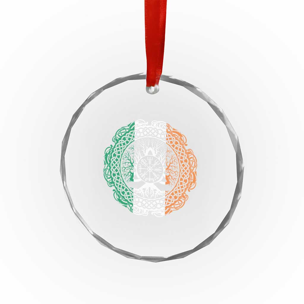 Norse Gaels Viking Yggdrasil Awe Tree Crystal Glass Ornament Irish St Patricks Day TS11 Print Your Wear