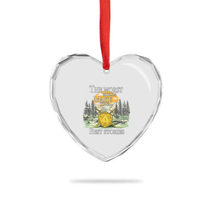 Not All Those Who Wander Are Lost Nevermind Heart Crystal Glass Ornament Funny RPG Parody Gamer TS11 Print Your Wear