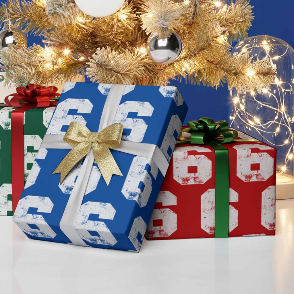 Number 6 Wrapping Paper Roll Matching 67 Meme 6th Birthday 6 Years TS10 Print Your Wear