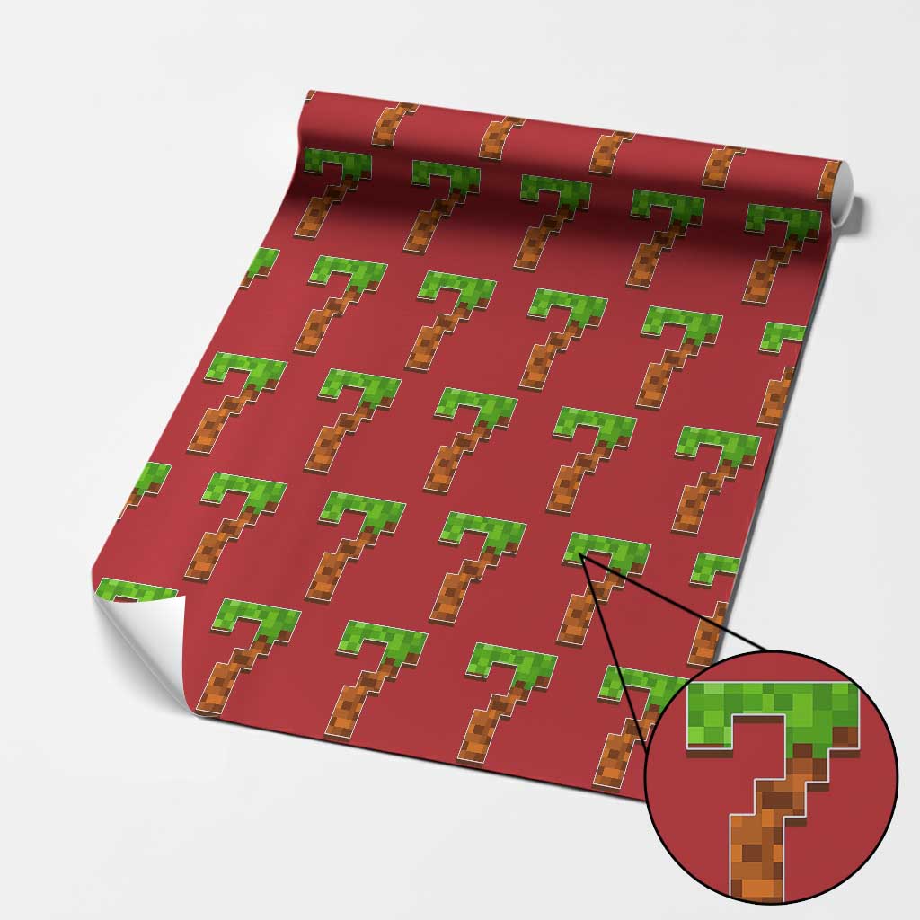 Number 7 Wrapping Paper Roll Game Matching 67 Meme Costume 7th Birthday 7 Years TS10 Red Print Your Wear