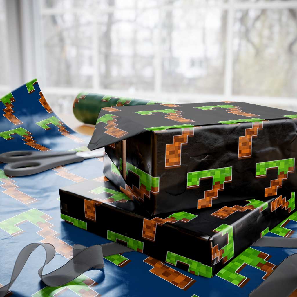 Number 7 Wrapping Paper Roll Game Matching 67 Meme Costume 7th Birthday 7 Years TS10 Black Print Your Wear
