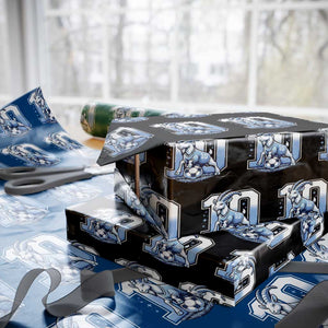 Number Ten The Goat Of Football Fans Wrapping Paper Roll Soccer Lover Gift TS12 Black Print Your Wear