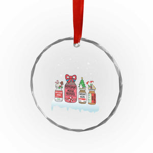 Nurse Xmas Crystal Glass Ornament Funny Nursing Nurse RN LPN NP Doctor Nicu TS10 Print Your Wear