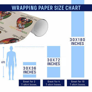 Nurses Light Up Everyday Wrapping Paper Roll Joyful Kwanzaa Celebration Gift TS12 Print Your Wear