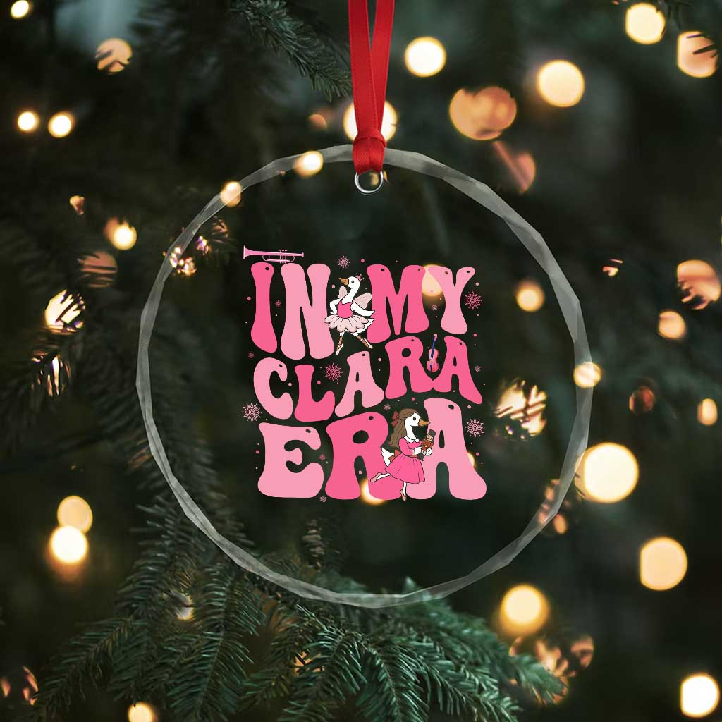 Nutcracker Goose Ballet Crystal Glass Ornament In My Clara Era TS14 Print Your Wear