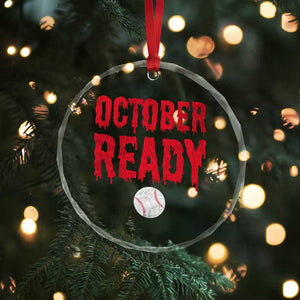 October Ready Crystal Glass Ornament Philadelphia Playoff Baseball Gift Halloween Costume TS10 Print Your Wear
