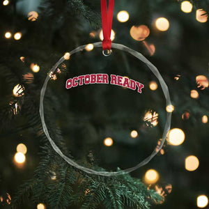 October Ready Crystal Glass Ornament Vintage Sports Philadelphia Playoff Baseball Fan TS10 Print Your Wear