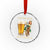 Oktoberfest Beer Crystal Glass Ornament Funny I Like Big Mugs Pin Up Girl Dirndl TS10 Transparent Glass 3'' Circle Print Your Wear