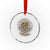 Oktoberfest Munchen Crystal Glass Ornament Munich Vintage Round Emblem with Bavarian Lion TS02 Transparent Glass 3'' Circle Print Your Wear