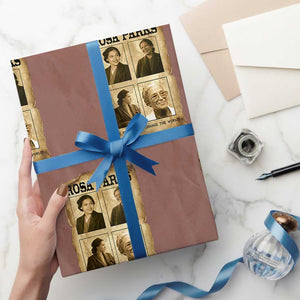 One Person Can Change The World Quote Wrapping Paper Roll Rosa Parks Legacy TS12 Mocha Print Your Wear