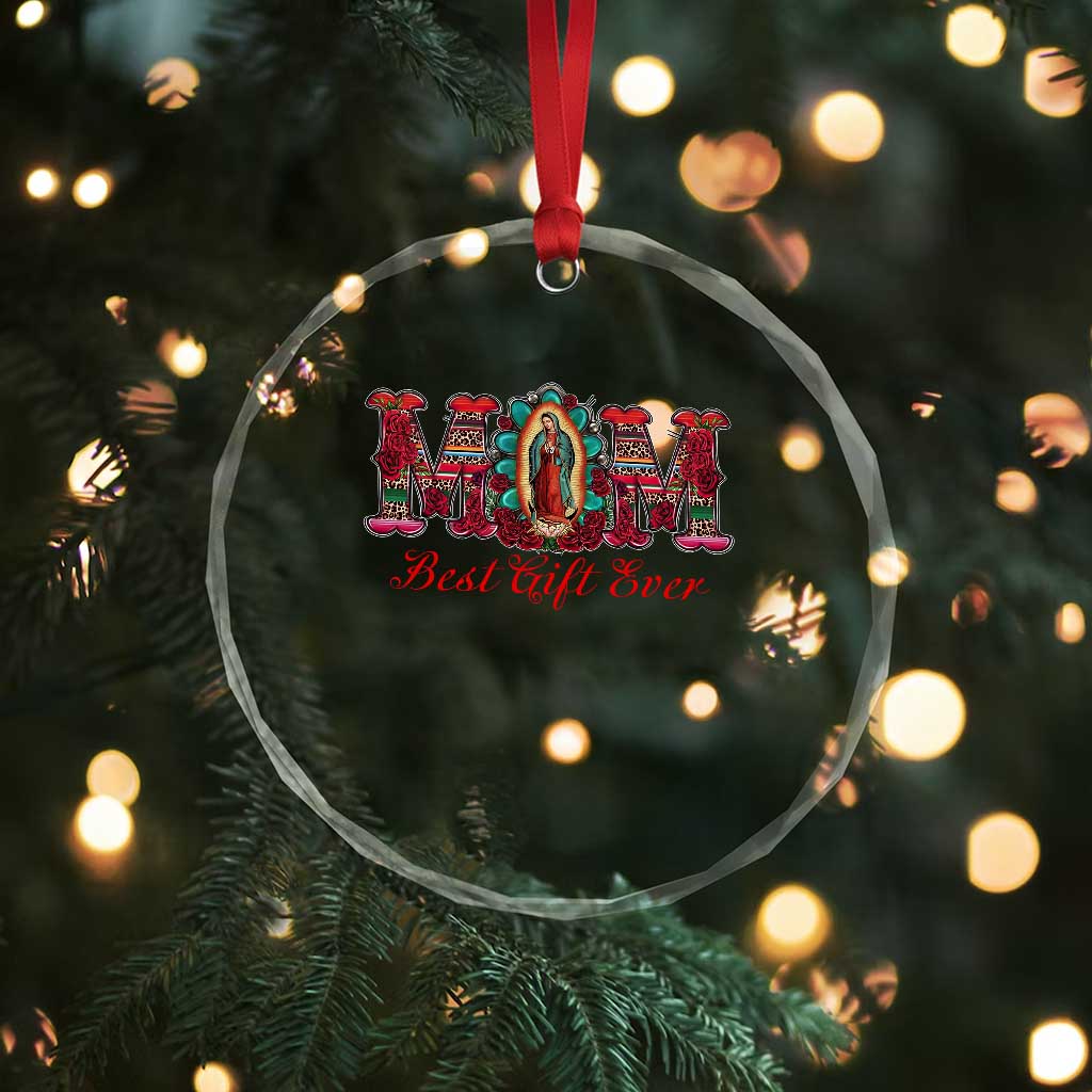 Our Lady of Guadalupe Crystal Glass Ornament Virgin Mary Christian TS14 Print Your Wear
