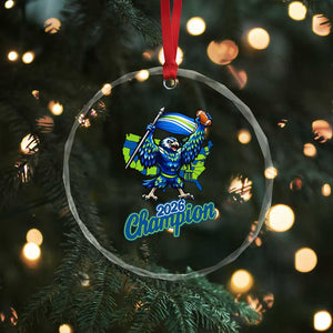 Pacific Northwest 2026 Champion Crystal Glass Ornament Football Fan Gift TS12 Print Your Wear