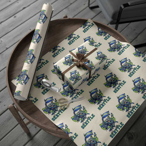 Pacific Northwest Football Pride Wrapping Paper Roll Seattle Fan TS12 Beige Print Your Wear