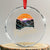 Palisades Strong Crystal Glass Ornament Support California LA Relief Vintage - Print Your Wear