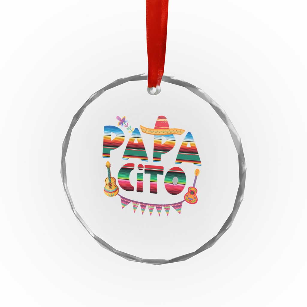 Papa Cito Crystal Glass Ornament Mexican Dad Latino Fathers Day Gift TS10 Print Your Wear