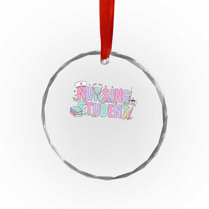 Pastel Nursing Student Medical School Gift Crystal Glass Ornament TS12 Print Your Wear