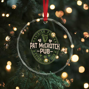 Pat McCrotch Irish Pub Crystal Glass Ornament St Patricks Day Dirty Adult Drinking TS11 Print Your Wear