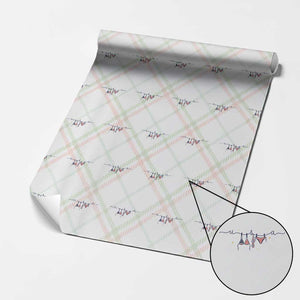 Patriotic American Flag Bikini Wrapping Paper Roll USA Summer Vacation Gift