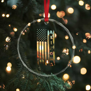 Patriotic Arizona State Flag Crystal Glass Ornament Southwest Landscape Gift TS12 Print Your Wear
