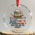Patriotic Bald Eagle Crystal Glass Ornament How Free Are You Tonight 4th of July - Print Your Wear