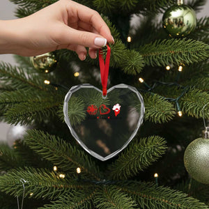 Peace Love Greenland Heart Crystal Glass Ornament Sunflower Flag Stand With Greenland TS10 Print Your Wear