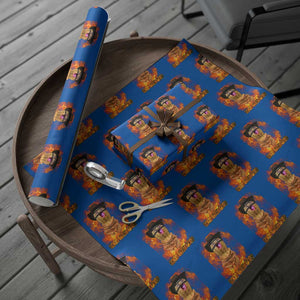 Peanut Goop Meme Wrapping Paper Roll Funny Bungulator TS10 Blue Print Your Wear