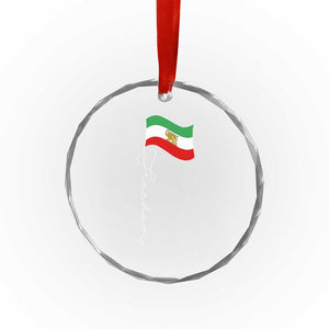 Persian Freedom Crystal Glass Ornament Free Iran Proud Persian Iranian TS11 Print Your Wear
