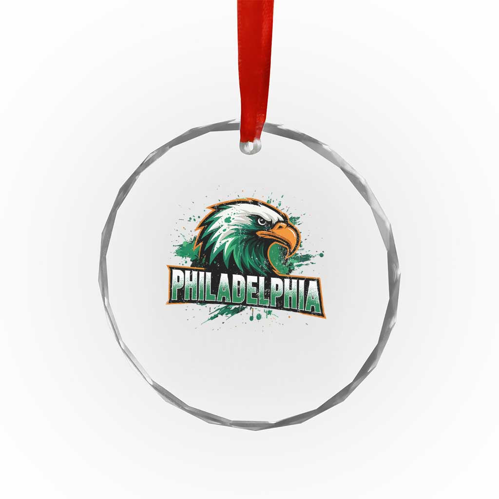 PFE Football Lover Crystal Glass Ornament Vintage Green Splash Sport Fan Game Day TS11 Print Your Wear