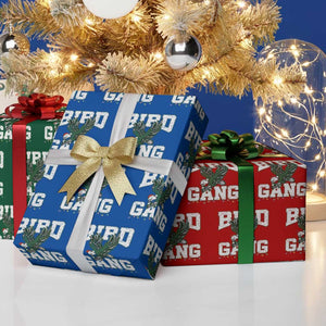PFE Bird Gang Christmas Wrapping Paper Roll Philly Lover Santa Bird TS10 Print Your Wear