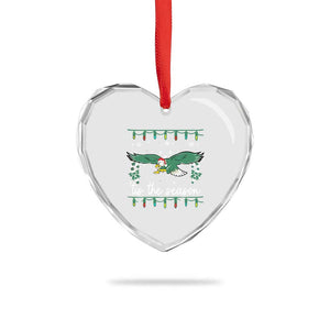 Christmas Philly Lover Heart Crystal Glass Ornament Tis The Season Football Lovers EF TS10 Print Your Wear