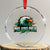 Philadelphia Fan Crystal Glass Ornament Eagles Sport Philly Fan TS11 Transparent Glass 3'' Circle Print Your Wear