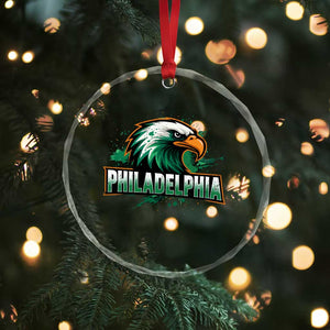 Philadelphia Fan Crystal Glass Ornament Eagles Sport Philly Fan TS11 Print Your Wear