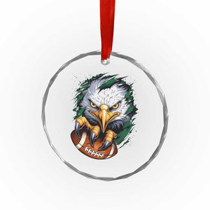 Philadelphia Fan Crystal Glass Ornament Green Eagles Sport Game Day TS11 Print Your Wear