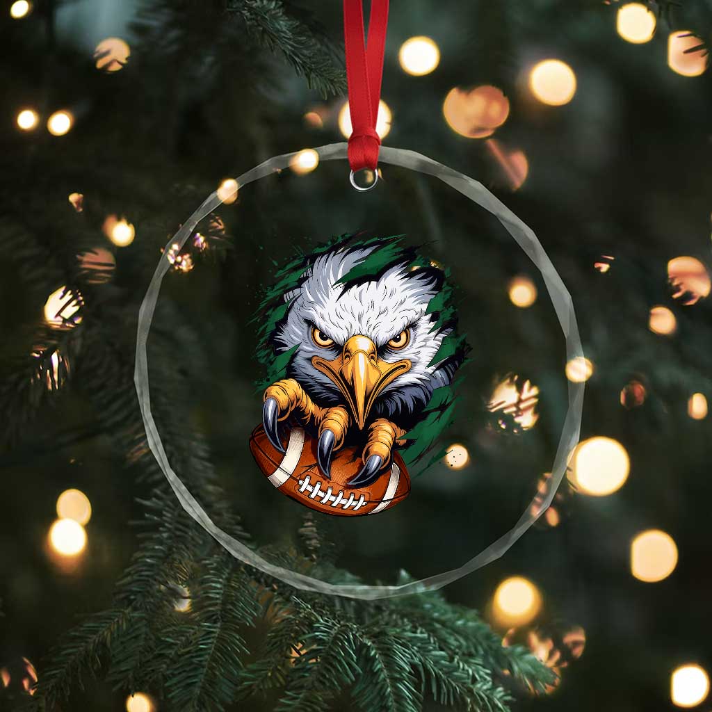 PFE Football Game Green Sport Lovers Crystal Glass Ornament TS11 Print Your Wear