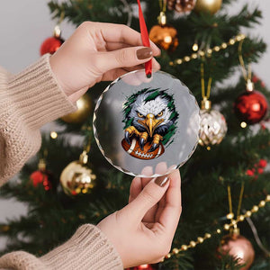 Philadelphia Fan Crystal Glass Ornament Green Eagles Sport Game Day TS11 Print Your Wear