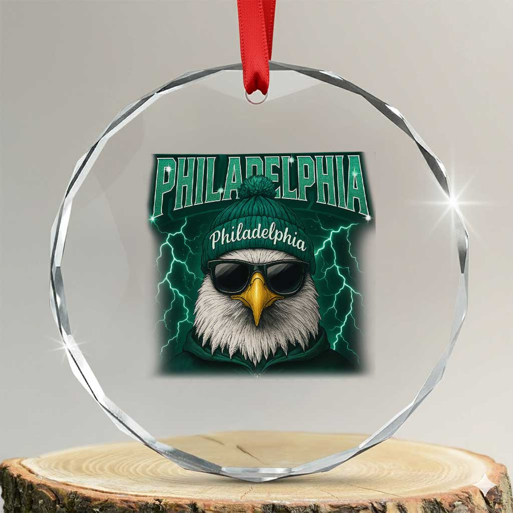 EF Game Day Crystal Glass Ornament Retro Bootleg Sports Fan TS10 Transparent Glass 3'' Circle Print Your Wear