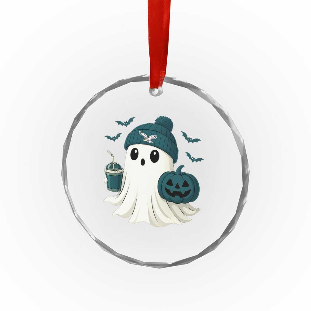 PFE Ghost Halloween Crystal Glass Ornament Retro Halloween Costume Philly Lover TS10 Print Your Wear